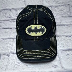 Batman Cap Hat Adult‎ Mens One Size Adjustable Strapback DC Comics Gothic